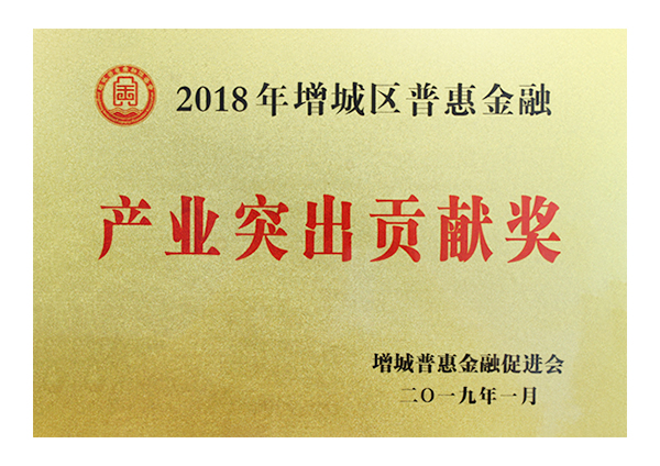 2018年度產(chǎn)業(yè)突出貢獻獎